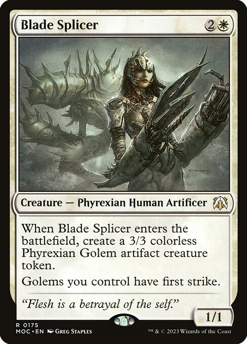 Blade Splicer (March of the Machine Commander)