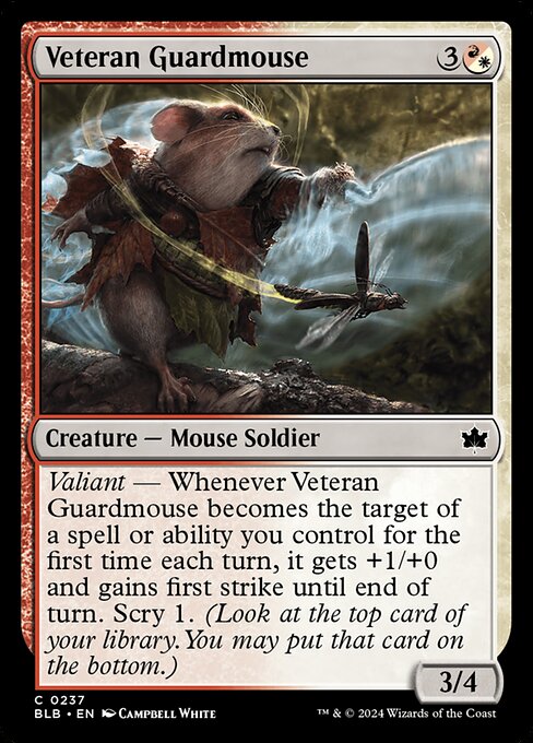 Veteran Guardmouse (Bloomburrow)
