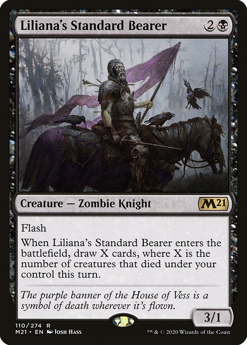 Liliana's Standard Bearer (Core Set 2021)