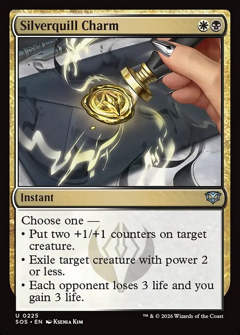 Silverquill Charm (Secrets of Strixhaven)