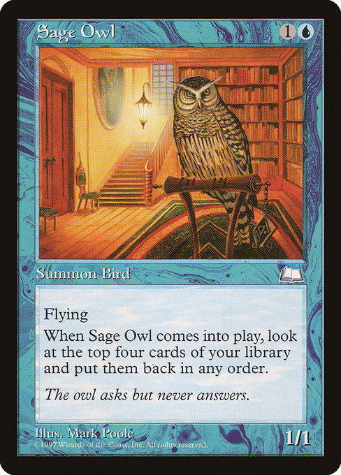 Sage Owl (Weatherlight)