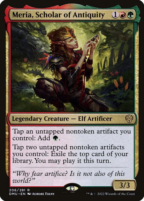 Meria, Scholar of Antiquity (Dominaria United)