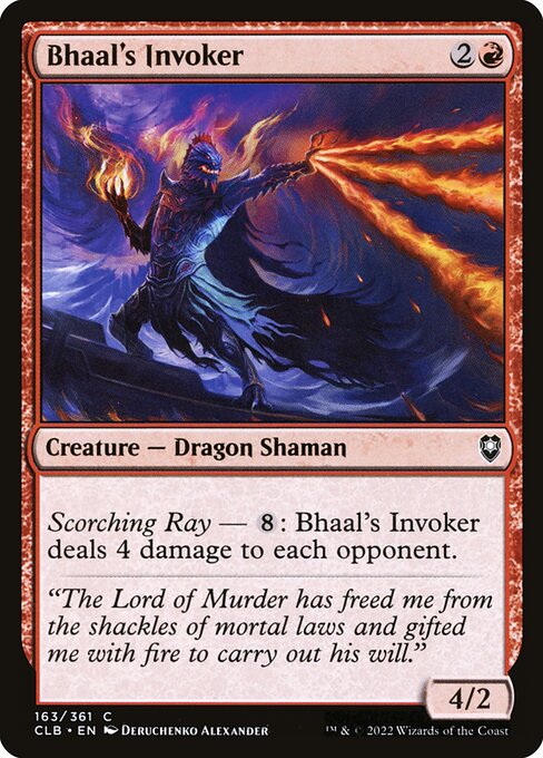 Bhaal's Invoker (Commander Legends: Battle for Baldur's Gate)