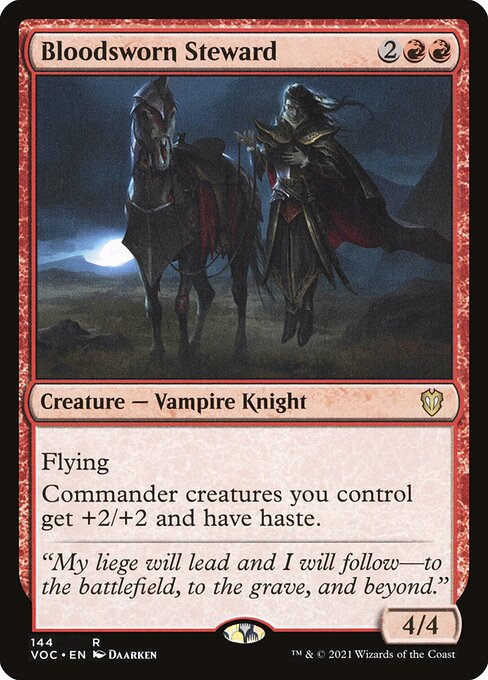 Bloodsworn Steward (Crimson Vow Commander)