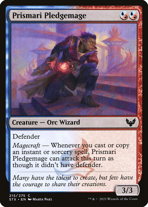 Prismari Pledgemage (Strixhaven: School of Mages)