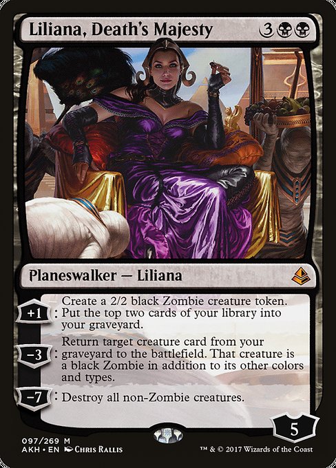 Liliana, Death's Majesty (Amonkhet)