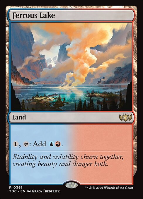 Ferrous Lake (Tarkir: Dragonstorm Commander)