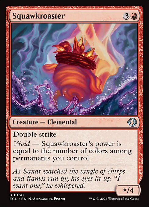 Squawkroaster (Lorwyn Eclipsed)