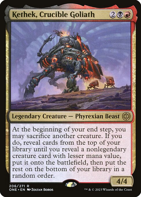 Kethek, Crucible Goliath (Phyrexia: All Will Be One)