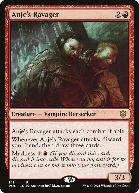 Anje's Ravager (Crimson Vow Commander)