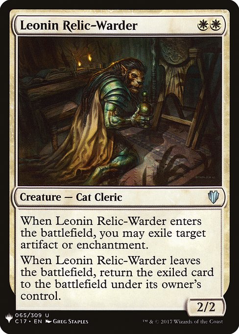 Leonin Relic-Warder (The List)