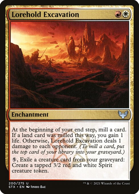 Lorehold Excavation (Strixhaven: School of Mages)