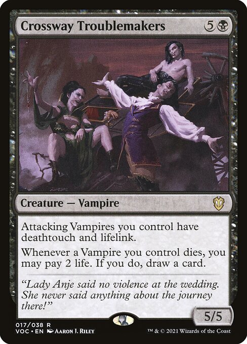 Crossway Troublemakers (Crimson Vow Commander)