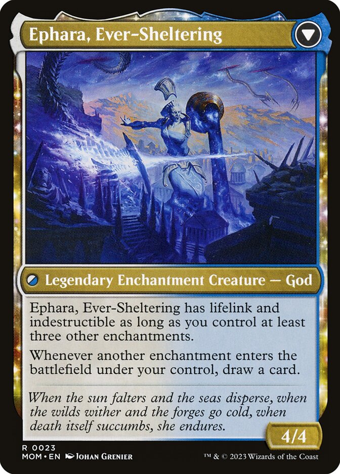 Invasion of Theros // Ephara, Ever-Sheltering (March of the Machine)