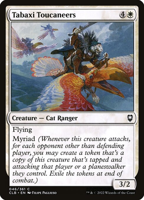 Tabaxi Toucaneers (Commander Legends: Battle for Baldur's Gate)