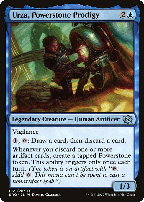 Urza, Powerstone Prodigy (The Brothers' War)