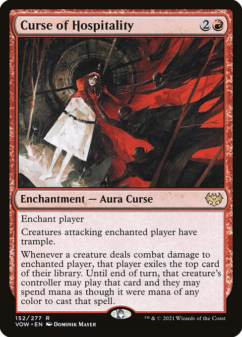 Curse of Hospitality (Innistrad: Crimson Vow)