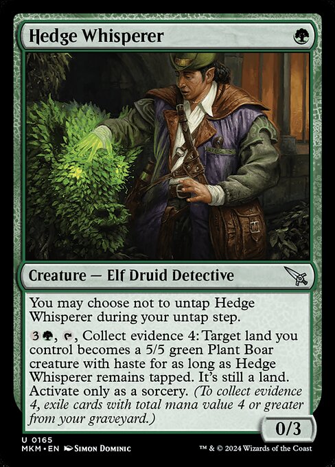 Hedge Whisperer (Murders at Karlov Manor)