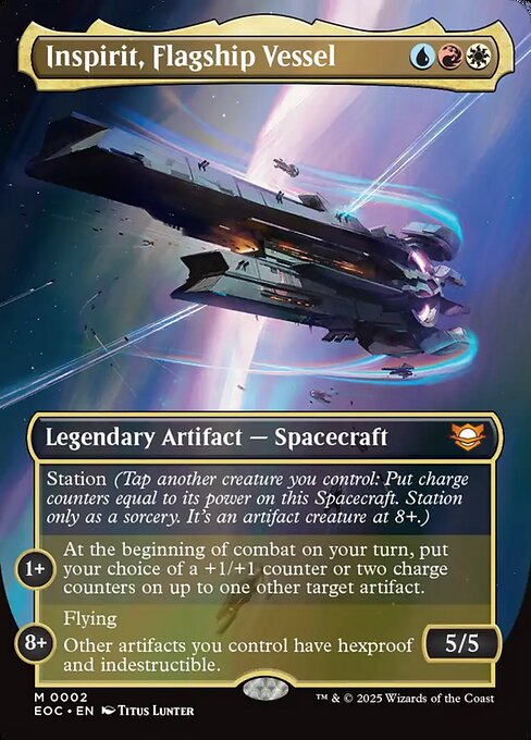 Inspirit, Flagship Vessel (Edge of Eternities Commander)
