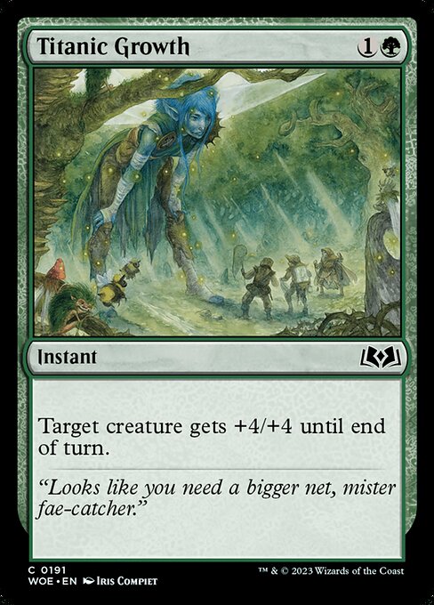 Titanic Growth (Wilds of Eldraine)