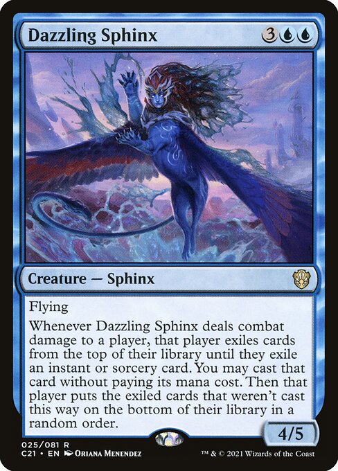 Dazzling Sphinx (Commander 2021)