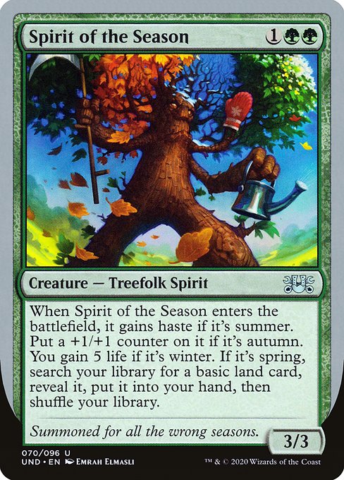 Spirit of the Season (Unsanctioned)