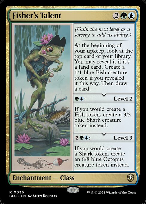Fisher's Talent (Bloomburrow Commander)