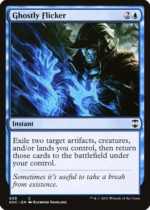 Ghostly Flicker (Kaldheim Commander)
