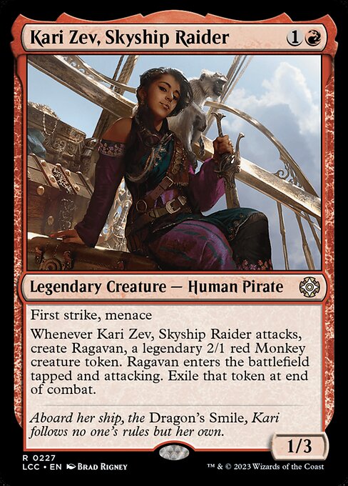 Kari Zev, Skyship Raider (The Lost Caverns of Ixalan Commander)