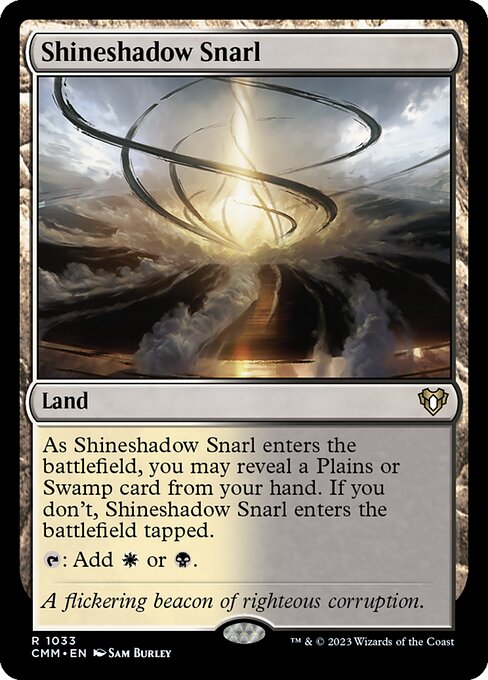 Shineshadow Snarl (Commander Masters)