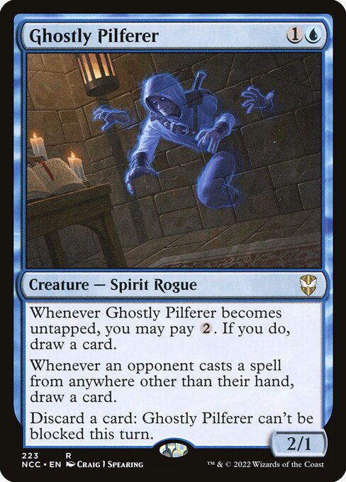 Ghostly Pilferer (New Capenna Commander)