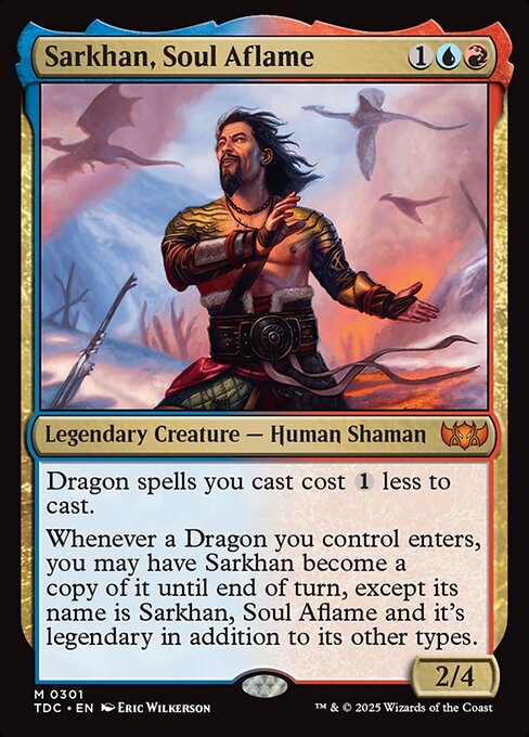 Sarkhan, Soul Aflame (Tarkir: Dragonstorm Commander)