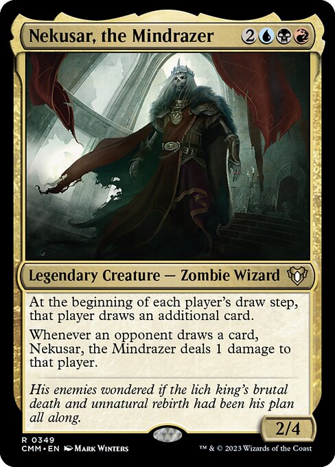 Nekusar, the Mindrazer (Commander Masters)