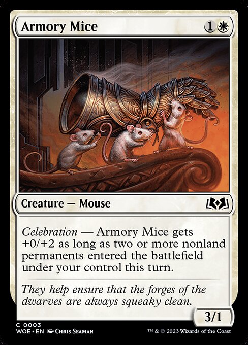 Armory Mice (Wilds of Eldraine)