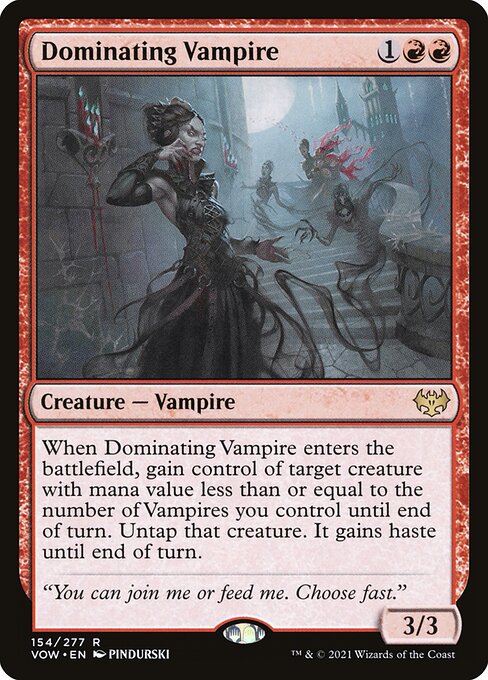 Dominating Vampire (Innistrad: Crimson Vow)