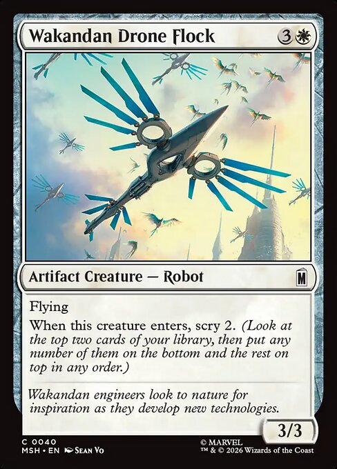 Wakandan Drone Flock (Marvel Super Heroes)