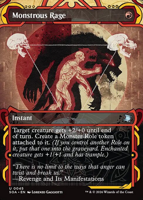 Monstrous Rage (Secrets of Strixhaven Mystical Archive)