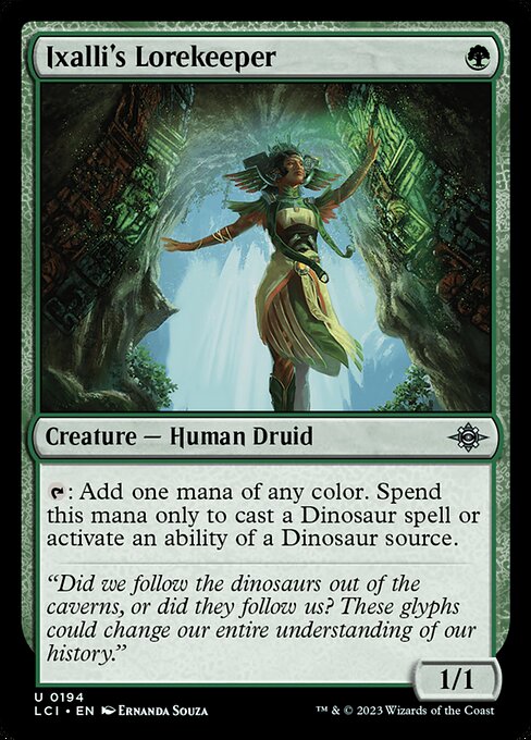 Ixalli's Lorekeeper (The Lost Caverns of Ixalan)