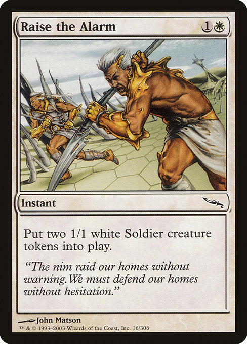 Raise the Alarm (Mirrodin)