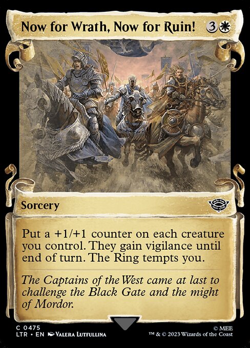 Now for Wrath, Now for Ruin! (The Lord of the Rings: Tales of Middle-earth)