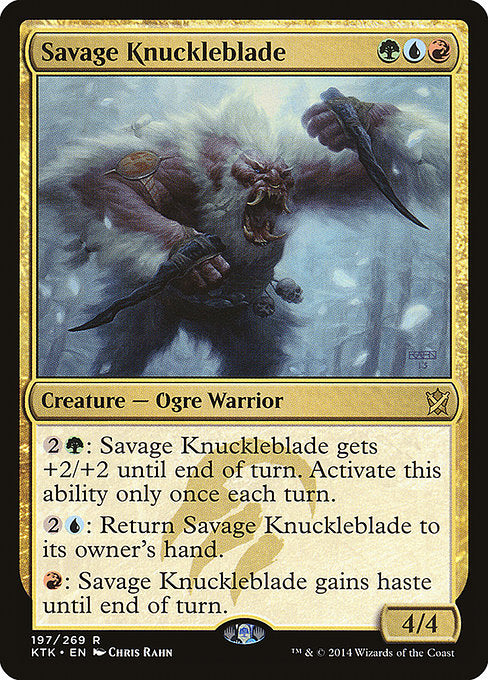 Savage Knuckleblade (Khans of Tarkir)