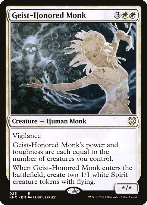 Geist-Honored Monk (Kaldheim Commander)