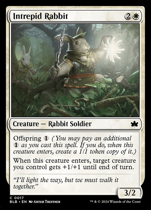 Intrepid Rabbit (Bloomburrow)