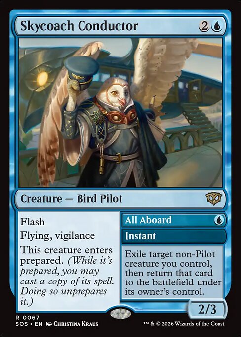 Skycoach Conductor // All Aboard (Secrets of Strixhaven)