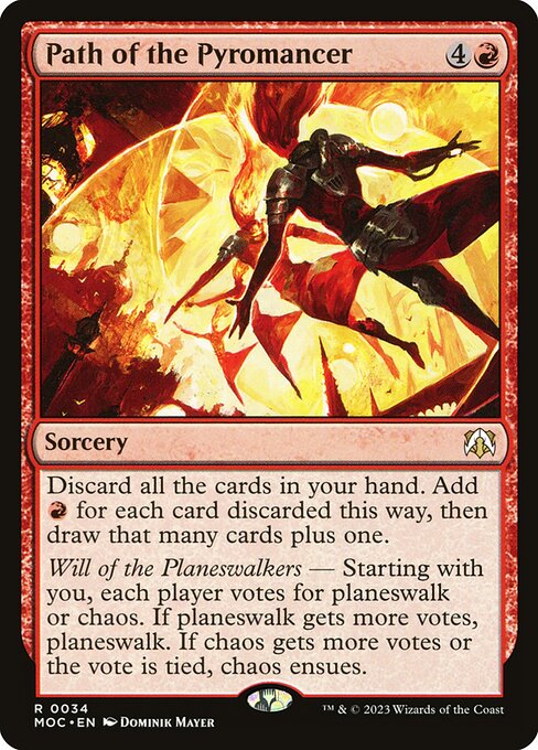 Path of the Pyromancer (March of the Machine Commander)