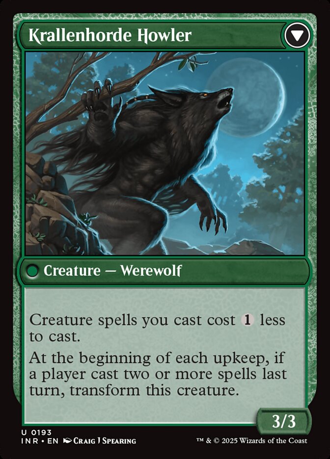 Duskwatch Recruiter // Krallenhorde Howler (Innistrad Remastered)