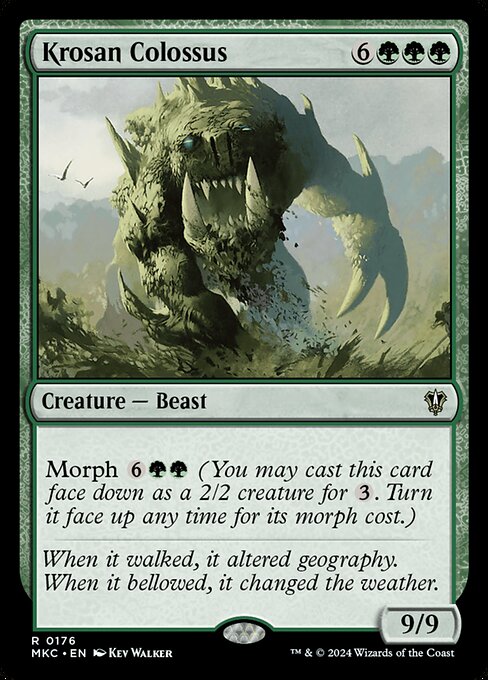 Krosan Colossus (Murders at Karlov Manor Commander)