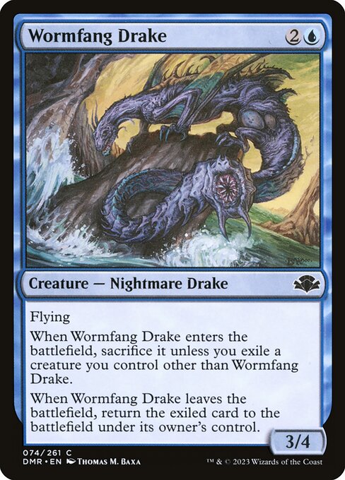 Wormfang Drake (Dominaria Remastered)