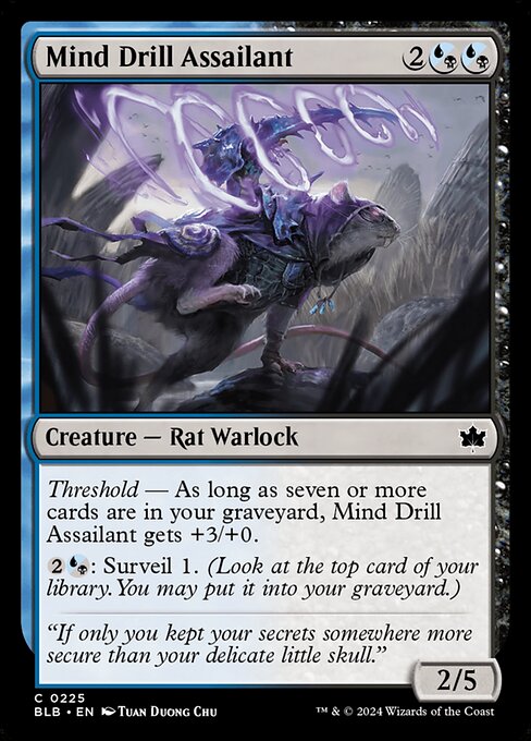 Mind Drill Assailant (Bloomburrow)
