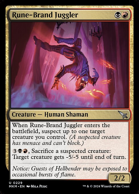 Rune-Brand Juggler (Murders at Karlov Manor)